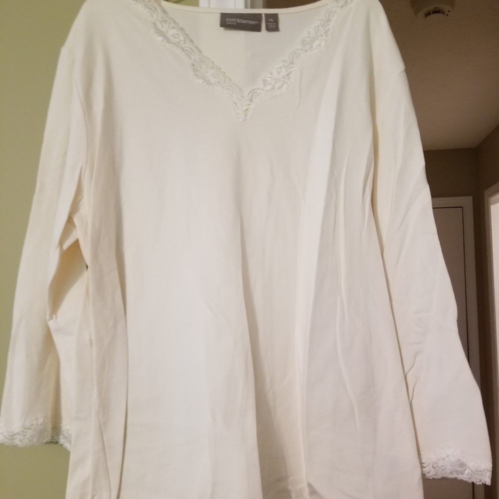 Croft & Barrow stretch dressy tee